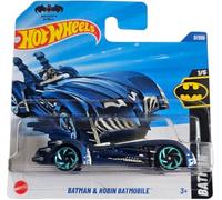 Hot Wheels Batman & Robin Batmobile, Die-Cast Model Car, 2025 Collection, Blue