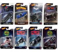 Hot Wheels Batman Series 1:50 Scale Die-Cast Vehicles Set of 8 Mattel