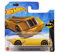 Hot Wheels - Batman: The Animated Series - Batman 5/5 - HKJ76 - Short Card - DC - Gold Metallic - Mattel 2023