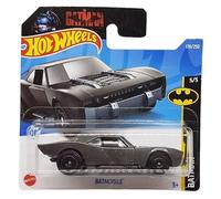 Hot Wheels - Batmobile - Batman 5/5 - HCT65 - Short Card - DC - Dark Grey - Mattel 2022