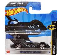 Hot Wheels - Batmobile - Batman Forever 2/5 - HKG38 - Short Card - DC - Black - Mattel 2023