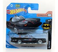 Hot Wheels Batmobile - Classic TV Series - DC Superhero Diecast Gift Car 4/5 New