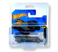 HOT WHEELS Batmobile (Dark Grey & Orange) 3/5 Batman 2023-103/250 (Short Card) - COMES IN A KLAS CAR KEEPER PROTECTIVE COLLECTORS CASE - HKG99