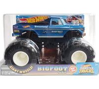 Hot Wheels Monster Trucks Bigfoot 1:24 Scale for Kids Age 3 4 5 6 7 8 Years Old Great Gift Toy Trucks Large Scales GBV32