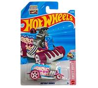 Hot Wheels Birthday Burner [Blue Icing] Sweet Rides 3/5, 82/250, 1:64 Scale Diecast Toy Vehicle
