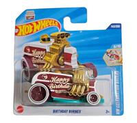 Hot Wheels Birthday Burner Die-Cast Car, Collector's Edition, Limited Treasure Hunt WITH PROTETIVE CASE