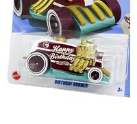 Hot Wheels Birthday Burner, Treasure Hunt, Celebration Racers 5/10, 143/250, 1:64 Scale Diecast Car