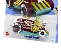 Hot Wheels Birthday Burner, Treasure Hunt, Celebration Racers 5/10, 143/250, 1:64 Scale Diecast Car