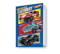 Hot Wheels Birthday Card 3D-Effect Lenticular A Fantastic Card For All Occasions