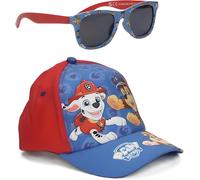 Hot Wheels | Bluey | Avengers | Gabby's Dollhouse | Paw Patrol Baseball Cap & Sunglasses Set | Hat & Sun Glasses with UV 400 Protection for Kids | Accessories Summer Set for Beach & Holiday