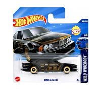 Hot Wheels BMW 635 CSi - Wild Wideboy 1/5 - Short Card - HYW38 - Black - 2025