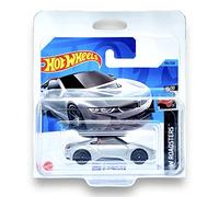 Hot Wheels BMW i8 Roadster (Silver) 10/10 HW Roadsters - 2023-156/250 (Short Card) - COMES IN A KLAS CAR KEEPER PROTECTIVE COLLECTORS CASE - HKH44