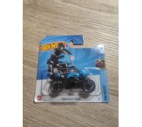 HOT WHEELS BMW R NINE T RACER, BLUE, TREASURE HUNT, SHORT CARD.