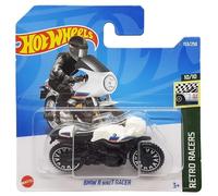 Hot Wheels - BMW R NineT Racer - Retro Racers 10/10 - HCT47 - Short Card - Motorcycle - White
