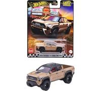 Hot Wheels Boulevard 2024 Toyota Tacoma TRD Pro Ride On Toy Mini Car Ages 3+ Brown JBL08