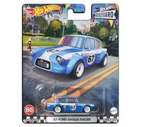 Hot Wheels Boulevard '67 Anglia Racer Blue #86 HKF32