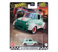 Hot Wheels 60s Fiat 500 D Modificado Car Boulevard