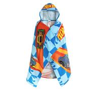 Hot Wheels Boys Race Car Cotton Hooded Towel