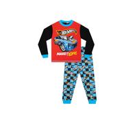 Hot Wheels Boy's Race Car Pyjamas | Size: 9-10 Years Hot Wheels Multicolor 9-10 Years