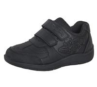Hot Wheels Boys School Shoes for Kids Racing Car Black Trainers Scuff Resistant Shoes Easy Touch Fastening Straps