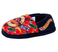 Hot Wheels Boys Slippers for Kids Toy Racing Car Mules Slip On House Shoes