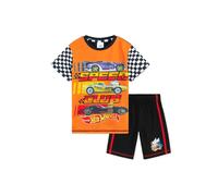 Hot Wheels Boy's Summer Short Sleeve Pyjama Set | Size: 3-4 Years Hot Wheels Multicolor 3-4 Years