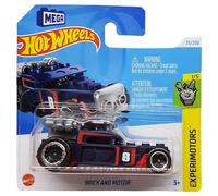 Hot Wheels - Brick and Motor - Experimotors 1/5 - HTC55 - Short Card - Mega - Moving Parts - Mattel 2024
