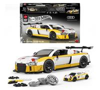 Hot Wheels Brick Shop Hot Wheels 2015 Audi R8 LMS Building Set JFT18