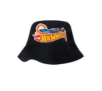 Hot Wheels Bucket Hat for Boys | Official Black Car Merchandise | One Size