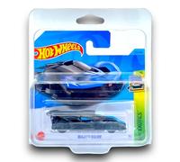 Hot Wheels Bugatti Bolide (Black & Blue) 6/10 HW Exotics - 2023-213/250 (Short Card) - COMES IN A KLAS CAR KEEPER PROTECTIVE COLLECTORS CASE - HKG64