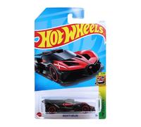 Hot Wheels - Bugatti Bolide - HW Exotics 3/10 - HTF08 - Short Card - Super Sports Car Age 3+ - Red/Black - Mattel 2024-1:64