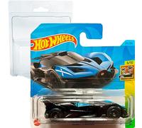 Hot Wheels -Bugatti Bolide HW Exotics 6/10 (213/250) HKG64 Short Card Mattel 2023 + Blister & Card Protector Pack