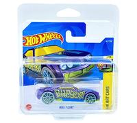 Hot Wheels Bully Goat (Purple) 1/10 HW Art Cars 2022 - 62/250 (Short Card) *** COMES IN A KLAS CAR KEEPER PROTECTIVE COLLECTORS CASE *** HCW56