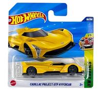 Hot Wheels - Cadillac Project GTP Hypercar - HW Exotics 1/5 - HYX40 - Short Card - Yellow - Mattel 2025-1:64