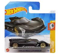 Hot Wheels - Cadillac Project GTP Hypercar - HW Turbo 3/5 - HRY60 - Short Card - Black - GM - Mattel 2024-1:64