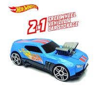 Hot Wheels Car 2-in-1 Freewheel Race Car Storage Case for 15 Car Models OFFICIAL