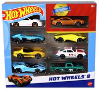 Hot Wheels Car Assortment - Pack of 8