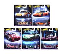 Hot Wheels Car Culture 2024 Exotic Envy Complete 5-Pack | ‘71 Porsche 911, Lamborghini Reventón, BMW M1 Procar, Aston Martin V12 Speedster & McLaren F1 | (FPY86-959G) Die-Cast Vehicles - Ages 3+