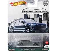 Hot Wheels Car Culture Circuit Legends 17 Audi RS6 AvantVehicle for 3 Kids Years Old & Up, Premium Collection of Car Culture 1:64 Scale Vehicle