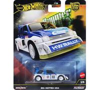 Hot Wheels Car Culture Circuit Legends Vehicles for 3 Kids Years Old & Up, Premium Collection of Car Culture 1:64 Scale Vehicles