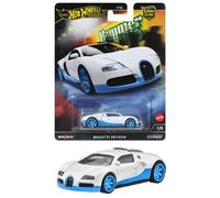 Hot Wheels Car Culture Hammer Drop Bugatti Veyron Toy Car White 3+ HRW06