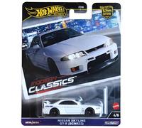 Hot Wheels Premium Nissan Skyline R-33, Car Culture Circuit Legends Vehicles for Kids 3 Years Old & Up and Adult fans and Collectors, Premium Collection of Car Culture 1:64 Scale Vehicles, HRV99
