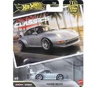 Hot Wheels Porsche 993 GT2 Car Culture Vehicle, Premium 1:64 Scale Die-Cast Toy Car with Real Riders Tires & Metal/Metal Body & Chassis, JKF16