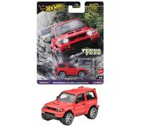 Hot Wheels Car Culture Teratrek Mitsubishi Pajero Evolution Toy Miniature Red