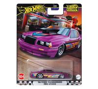 Hot Wheels Car Model 86 Ford Thunderbird Pro Stock - Die Cast 1:64 Scale - Length 7cm - HRT72 - Boulevard 104 Series