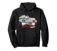 Hot Wheels Car Vintage Pullover Hoodie