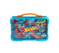 Theo Klein 2408 Hot Wheels collector’s case I Space for 54 cars I Bright Hot Wheels logo I With practical carrying handle I Toy for children aged 3 and over