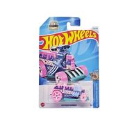 Hot Wheels Celebration Racers, HW Birthday Burner, Pink and Teal, 8/10
