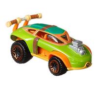 Hot Wheels Character Cars GJJ05 Teenage Mutant Ninja Turtles Michelangelo 3/5