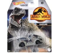 Hot Wheels Character Cars Jurassic World Dominion Diecast Model Vehicles - Giganotosaurus 2/6